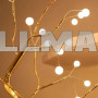 Настольный cветильник DIY Auelife 36 Led дерево гирлянда Жемчуг Теплый белый 50cm